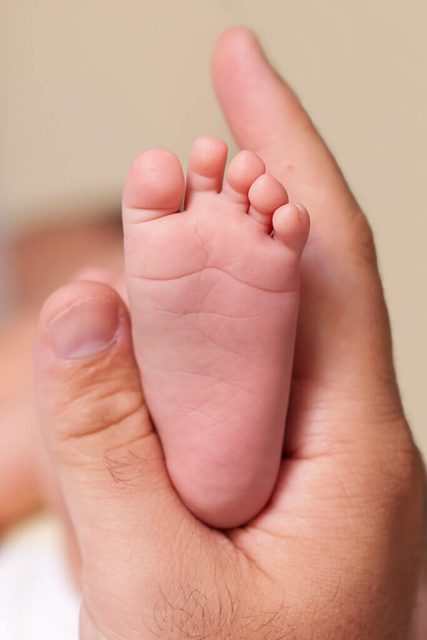 shooting photo bébé naissance