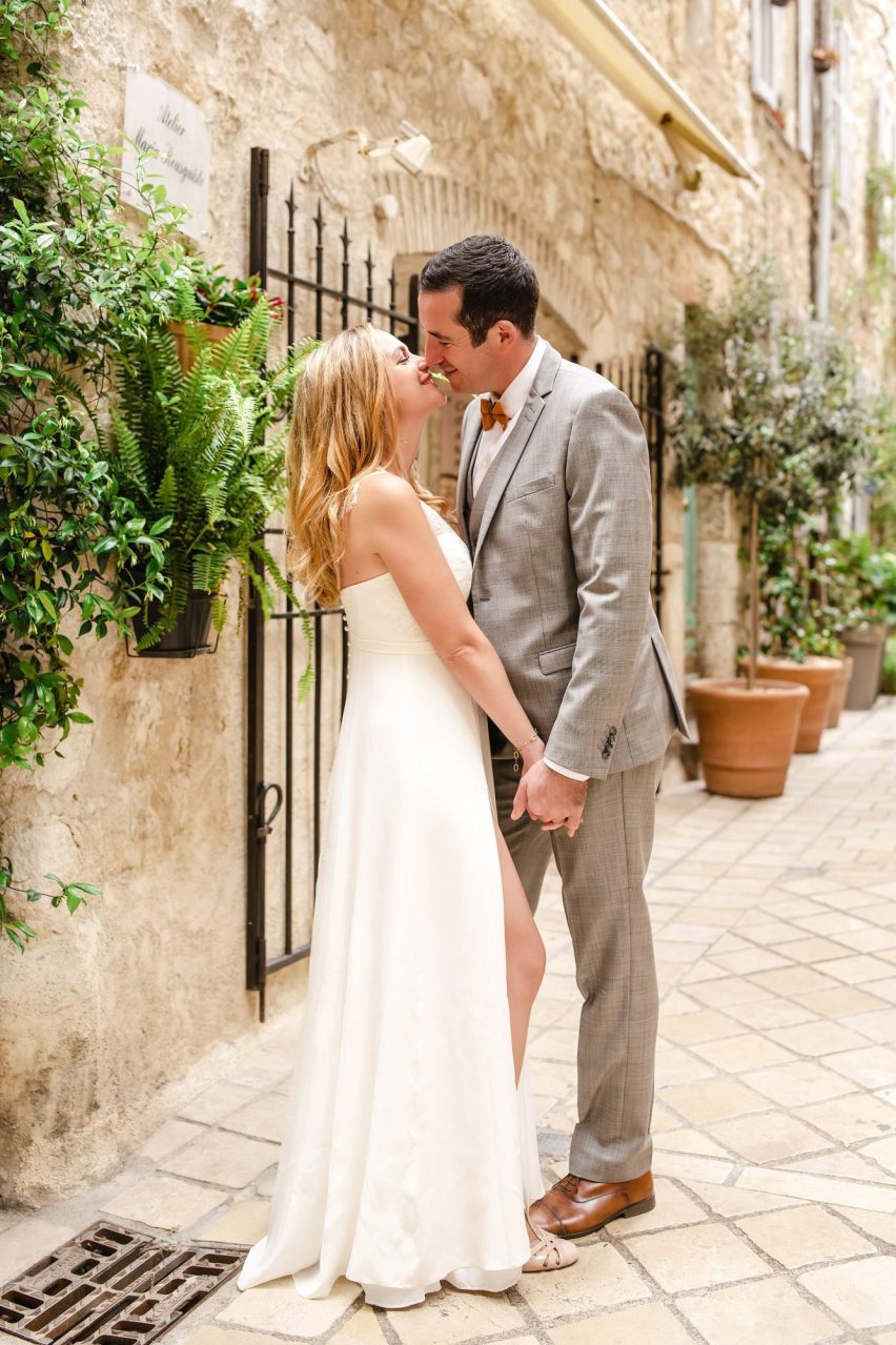 Photo de couple mariage à Vence