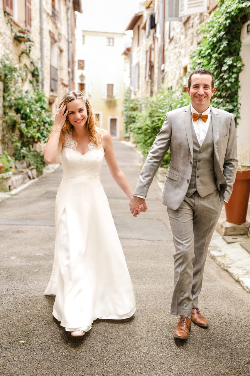 Photo de couple mariage à Vence